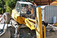 thumb Der kleine Vorplatz soll zwei Stockwerke (6,5 m) tief ausgehoben werden