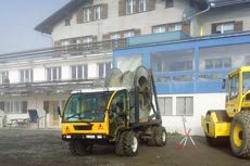 Hahnenmoospass Lenk: Kabel abrollen für BKW