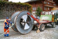 Stromkabel aufwickeln für BKW 