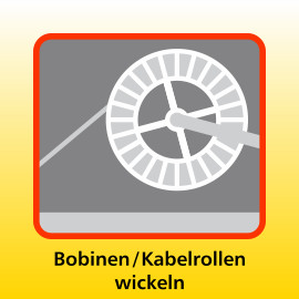 icon Kabelrollen wickeln