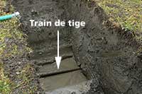 thumb Forage de la fosse de départ