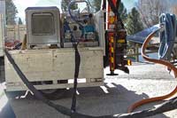 thumb Bentonitanlage und Powerpaket stehen draussen auf LKW